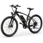 Black YOCLES 27.5-inch electric mountain bike, three-quarter front view
