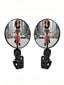 2PCS Wide Angle Bicycle Cycling Rear View Mirror