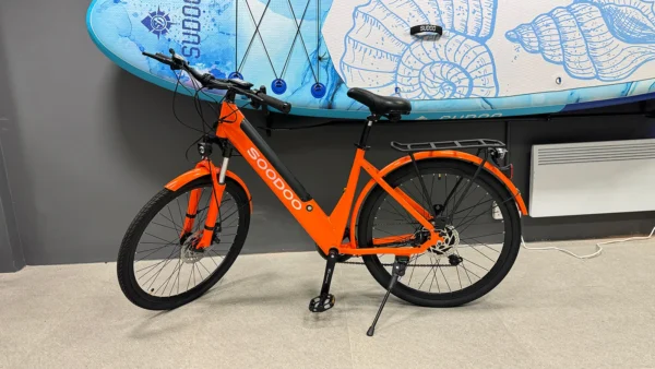 SOODOO Mountain Electric Bike | Fluorescent Orange Electric Bicycle | 36V 12AH Battery Ebike(Second Hand)