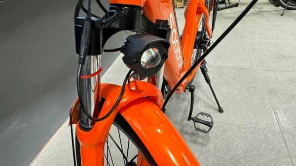 SOODOO Mountain Electric Bike | Fluorescent Orange Electric Bicycle | 36V 12AH Battery Ebike(Second Hand) - Image 6
